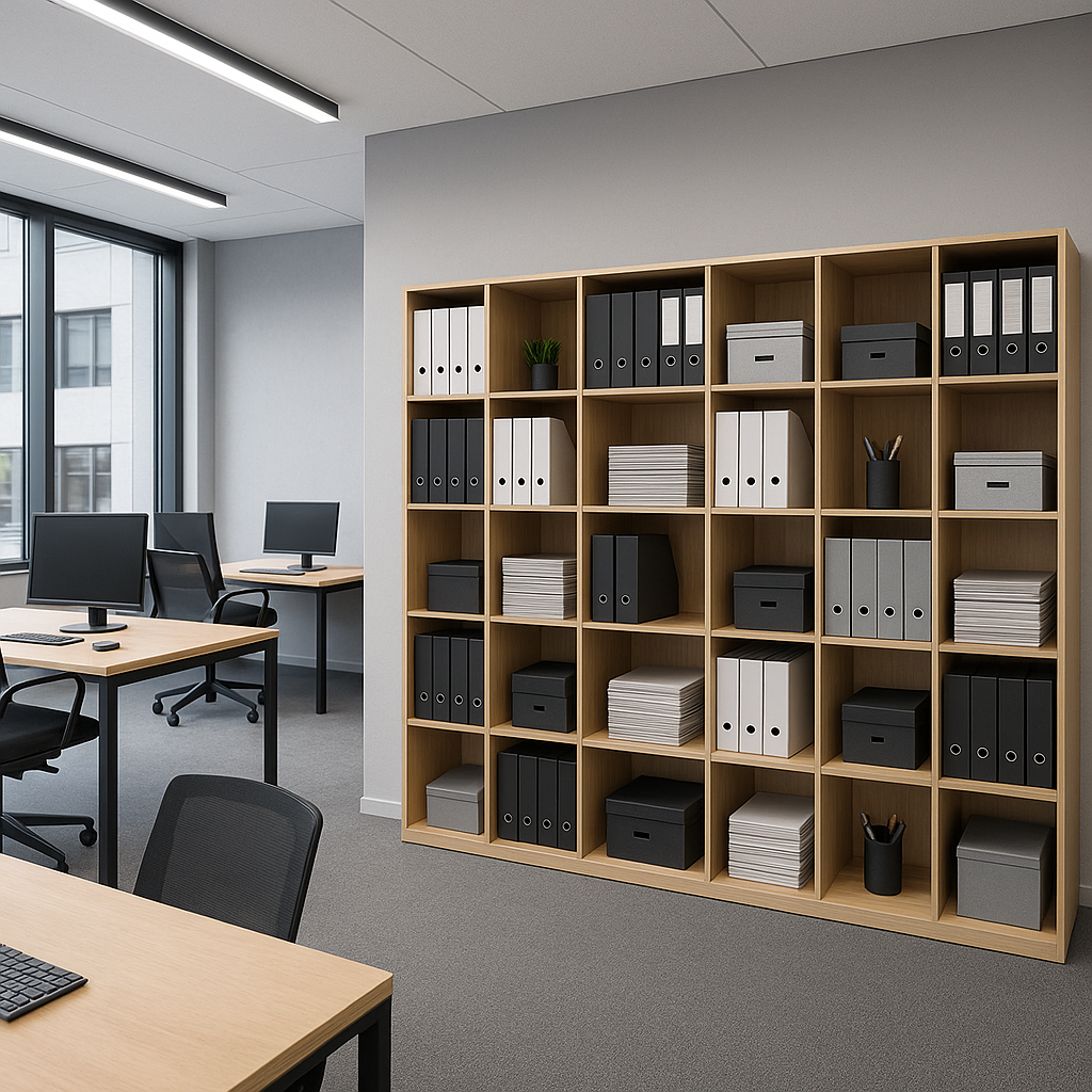 Corporate Offices Pigeon hole racks
