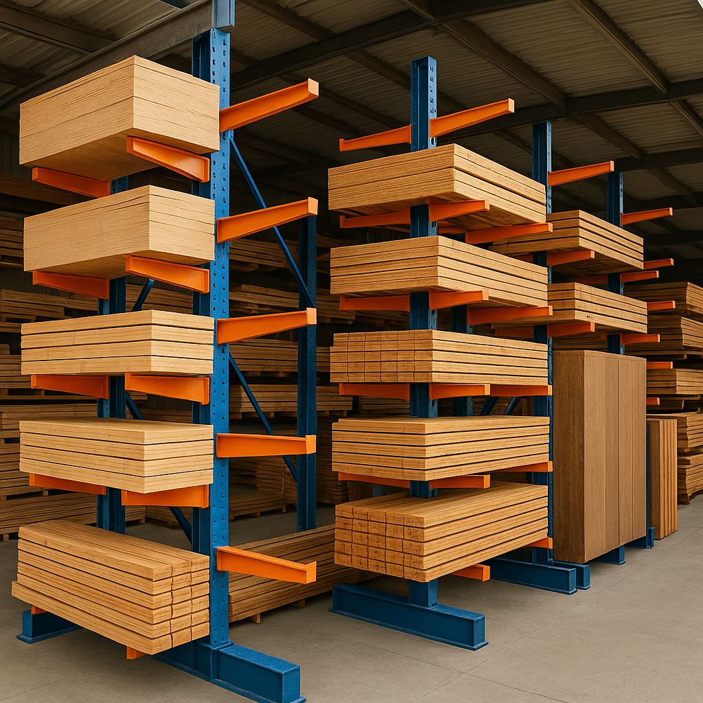 Lumber Yards Cantilever Racks
