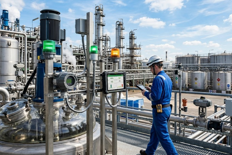 Chemical Industry Intrinsically Safe Monitoring System Hazardous Area Solutions