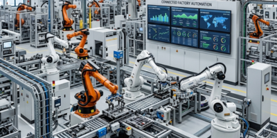 Connected Factory Automation - ISA-95 PLC SCADA MES ERP Integration India