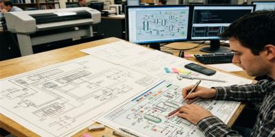 PLC SCADA Engineering Drawings Architecture I/O Schedule Network Topology Pune India