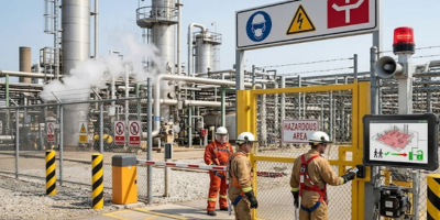 Hazardous Area Zone Access Control Worker Safety Monitoring Industrial Site