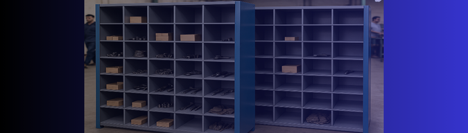 Pigeon Hole Racks in Office