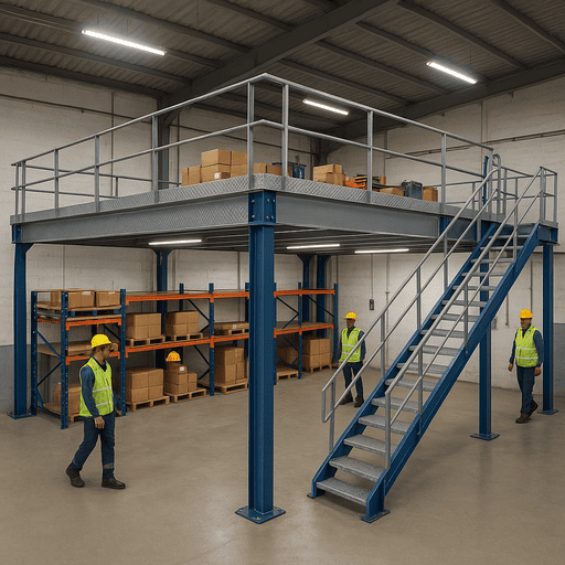 Industrial Mezzanine Floor System